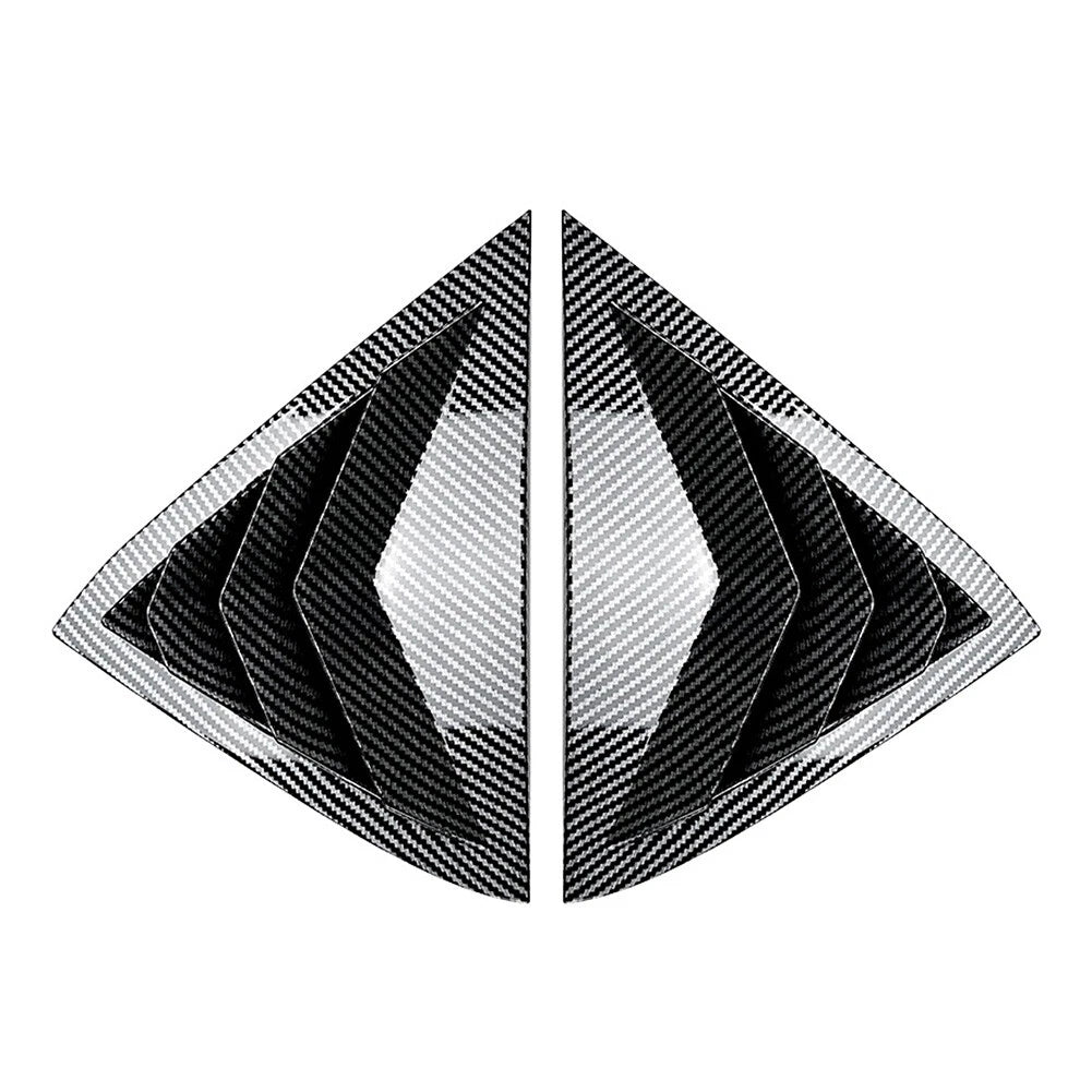 Carbon Look Rear Louver Shutter Cover for Ford Fiesta MK7 MK7.5 (2008–2017)