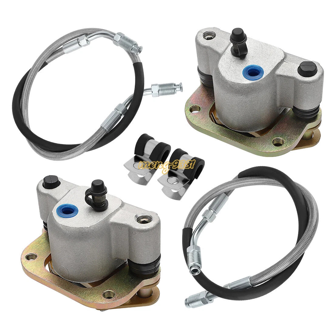 Front Brake Calipers & Hose Lines for Polaris Trail Blazer 250 (1991–1998)
