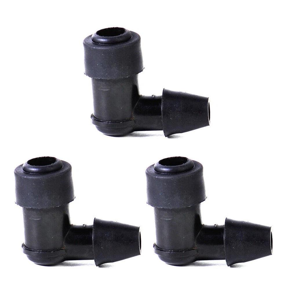 3X 90 Degree Non Resistor-Plug Cap Cover for Motorcycle ATV