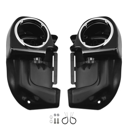 Lower Vented Leg Fairing & 6.5" Speaker Pods for Harley Touring Glide (1983–2013)