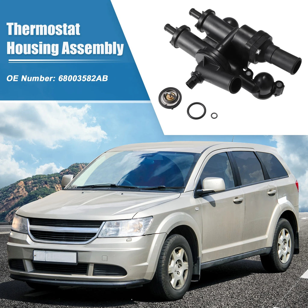 Engine Thermostat Housing Replacement for Dodge Journey (2009–2020)