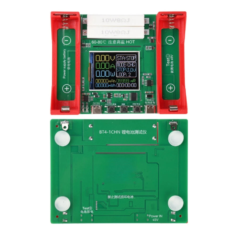 Single Channel Type C Battery Tester for 21700 Cells