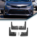 Mud Flaps Splash Guard Mud Guard Front for Toyota Sienna (2011–2017)