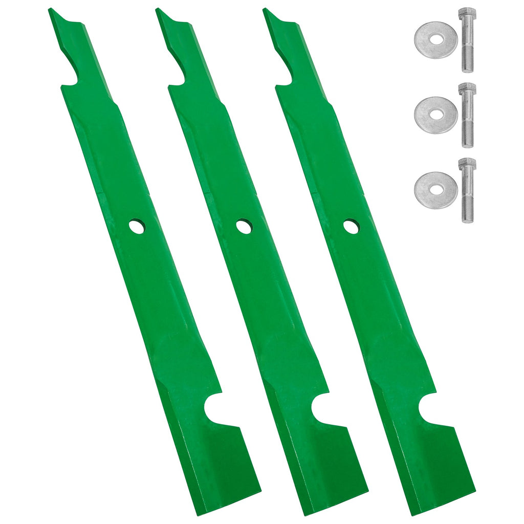 Deck Blade with Bolt Replacement for Exmark LZ23KC604 LZ25KC604 LZ26KC604 (2010–2010)