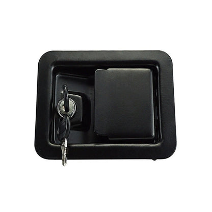Flush Mount Square Latch for Generator Compartments and Trailer Doors