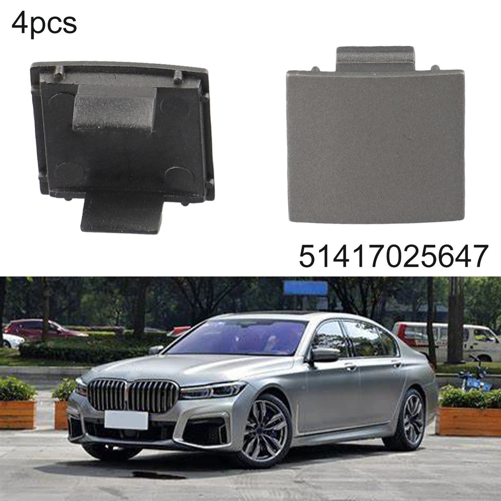 Set of 4 Door Panel Covers for BMW E65 E66 7 Series (Grey)