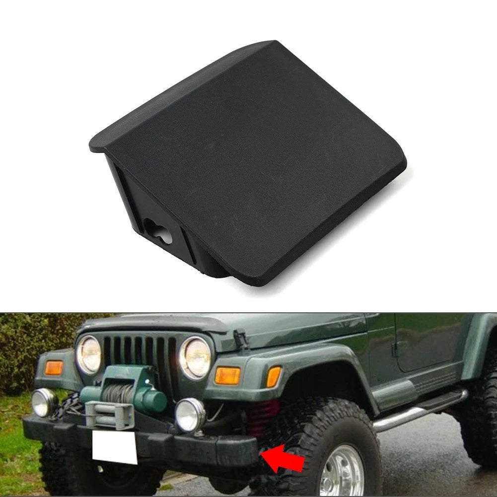 1pc Front Bumper End Cap Cover For Jeep Wrangler TJ 1996-2006 55078138AA