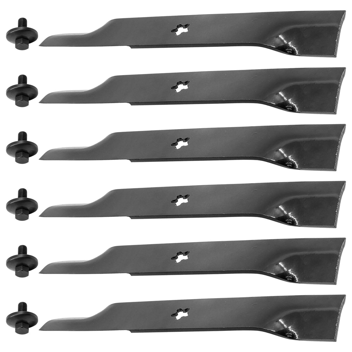 48 Inch Deck Blades with Bolts for Husqvarna Dixon (2011–2018)