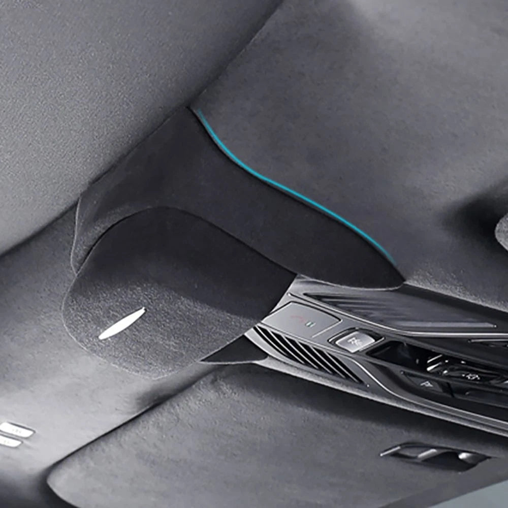 Glasses Holder Automobile Sunglasses Storage Case for Geely Monjaro L (Flocking)