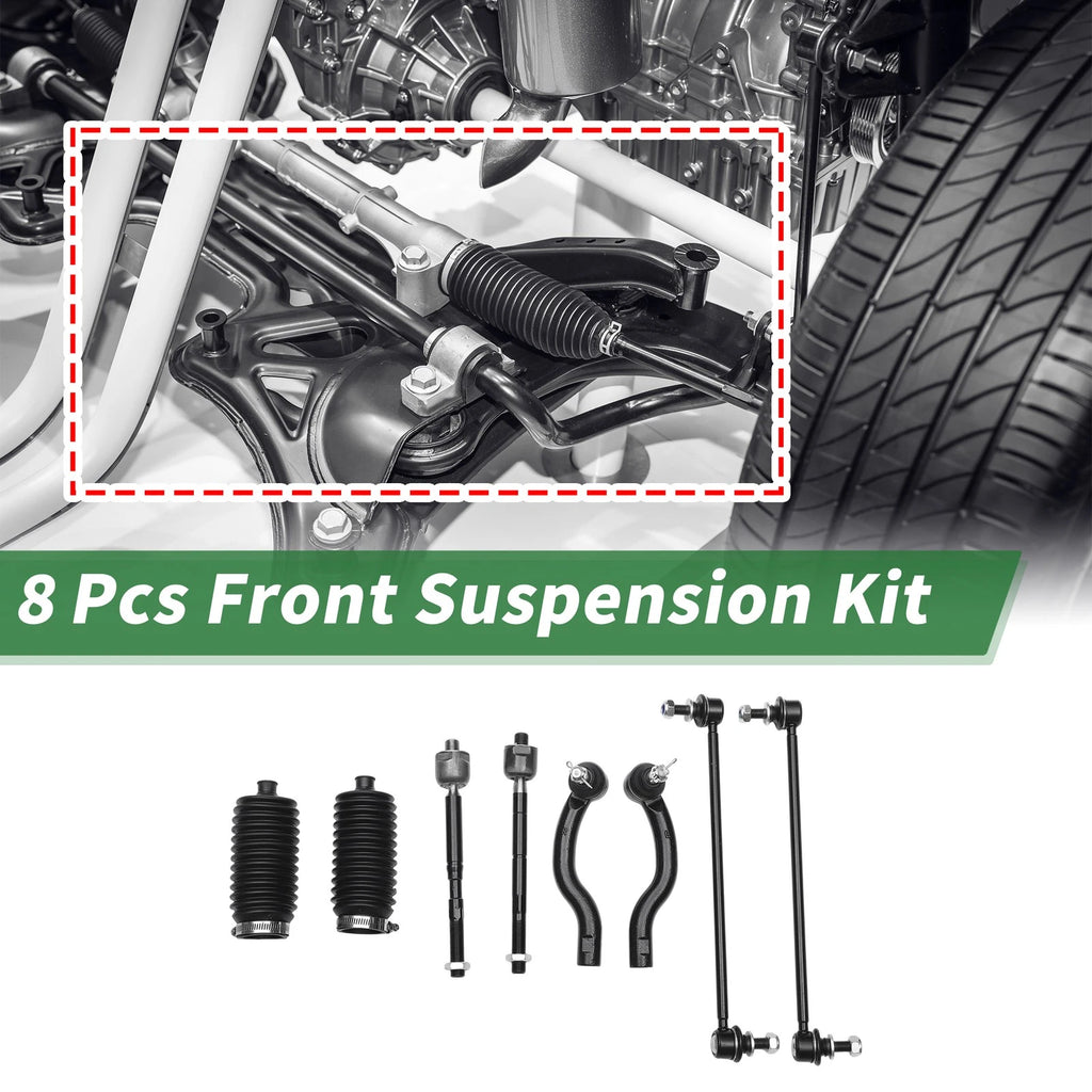 Front Stabilizer Bar Links Set for Toyota RAV4 (2006–2018) 8 Pcs