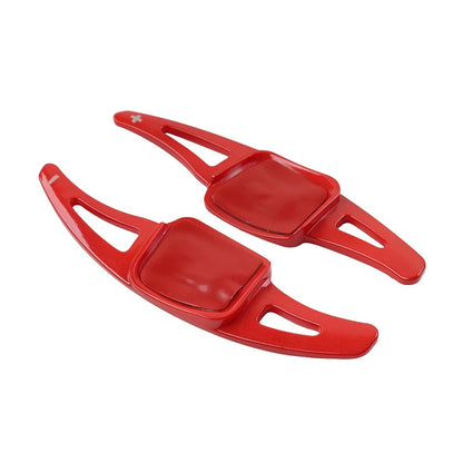 Steering Wheel Paddle Shifter Extensions for VW Golf 8, Atlas, Sharan, CC (2020–2023) - Red