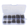 500 Pcs Fishhook Set for All Anglers - High Carbon Steel Hooks