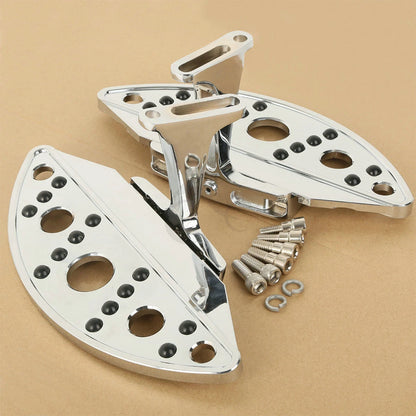 Passenger Footboards Floorboard Kit for Harley Touring (1980–2025)