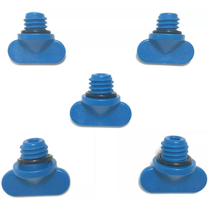 5X Blue Plug Kit for Mercruiser & Manifold Block (8M2000874, 22-806608A1)