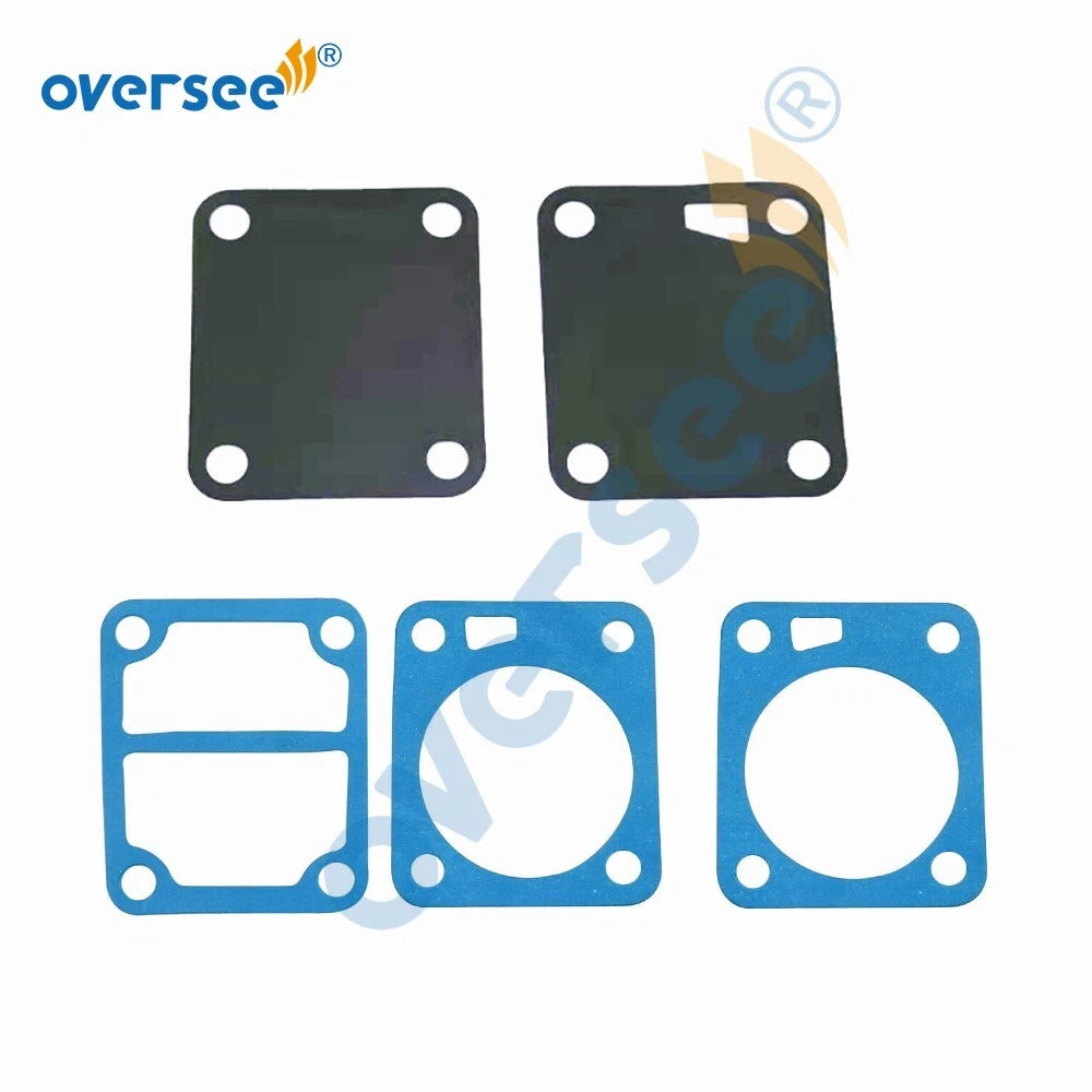 Fuel Pump Diaphragms Gaskets 350-04002 for Tohatsu 2T 9.9-12-15HP (1990–2023)