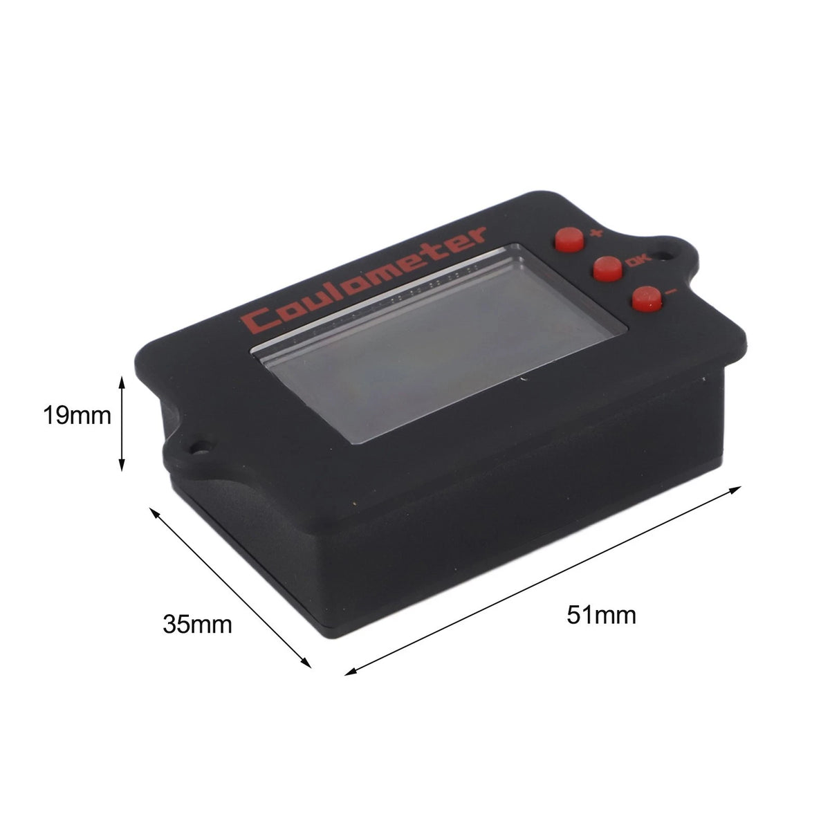 Battery Monitor with USB Cable and Pure Copper Shunt for Power Systems