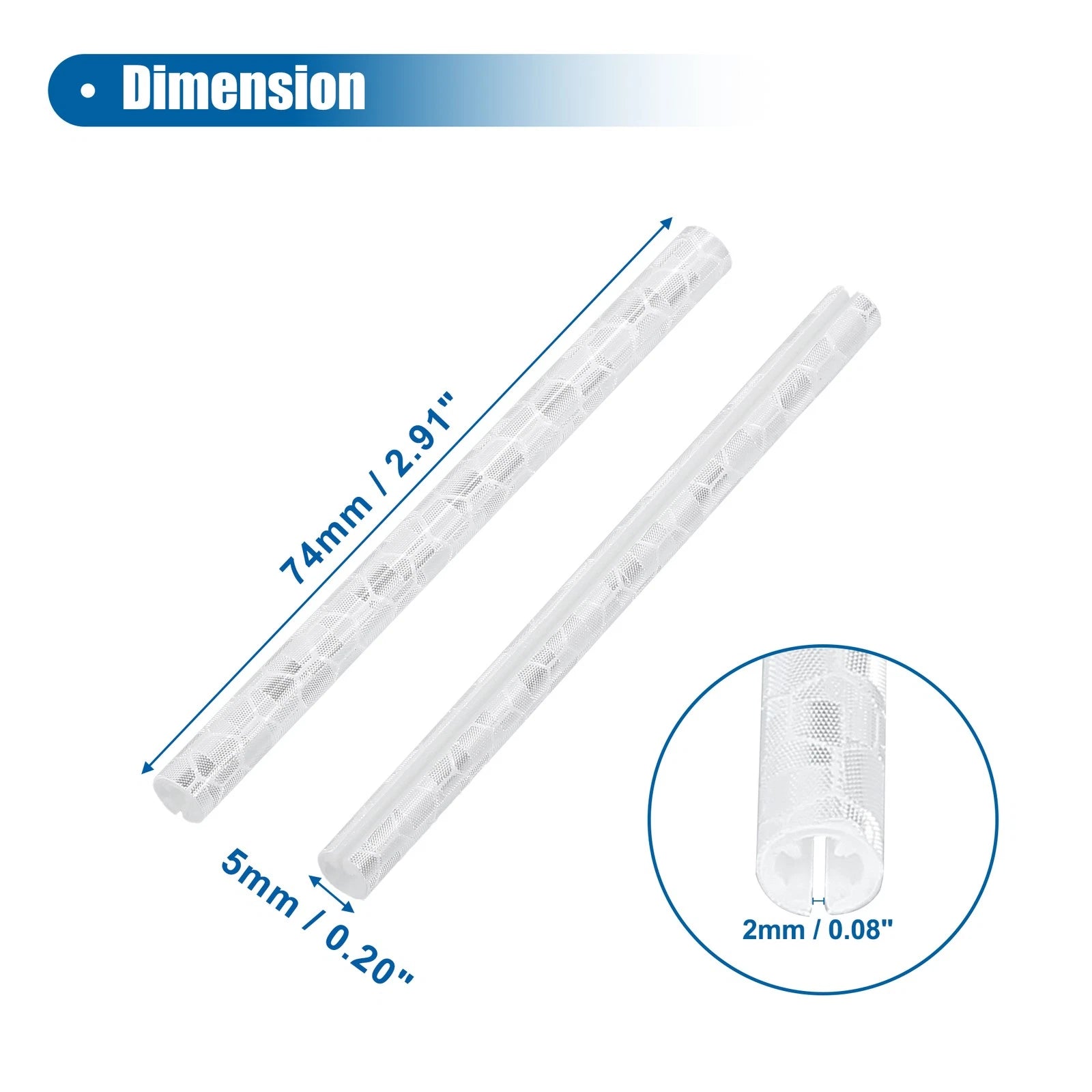 Bicycle Reflector Kit Outer Reflective Set for Bike ABS White (36 Pcs)
