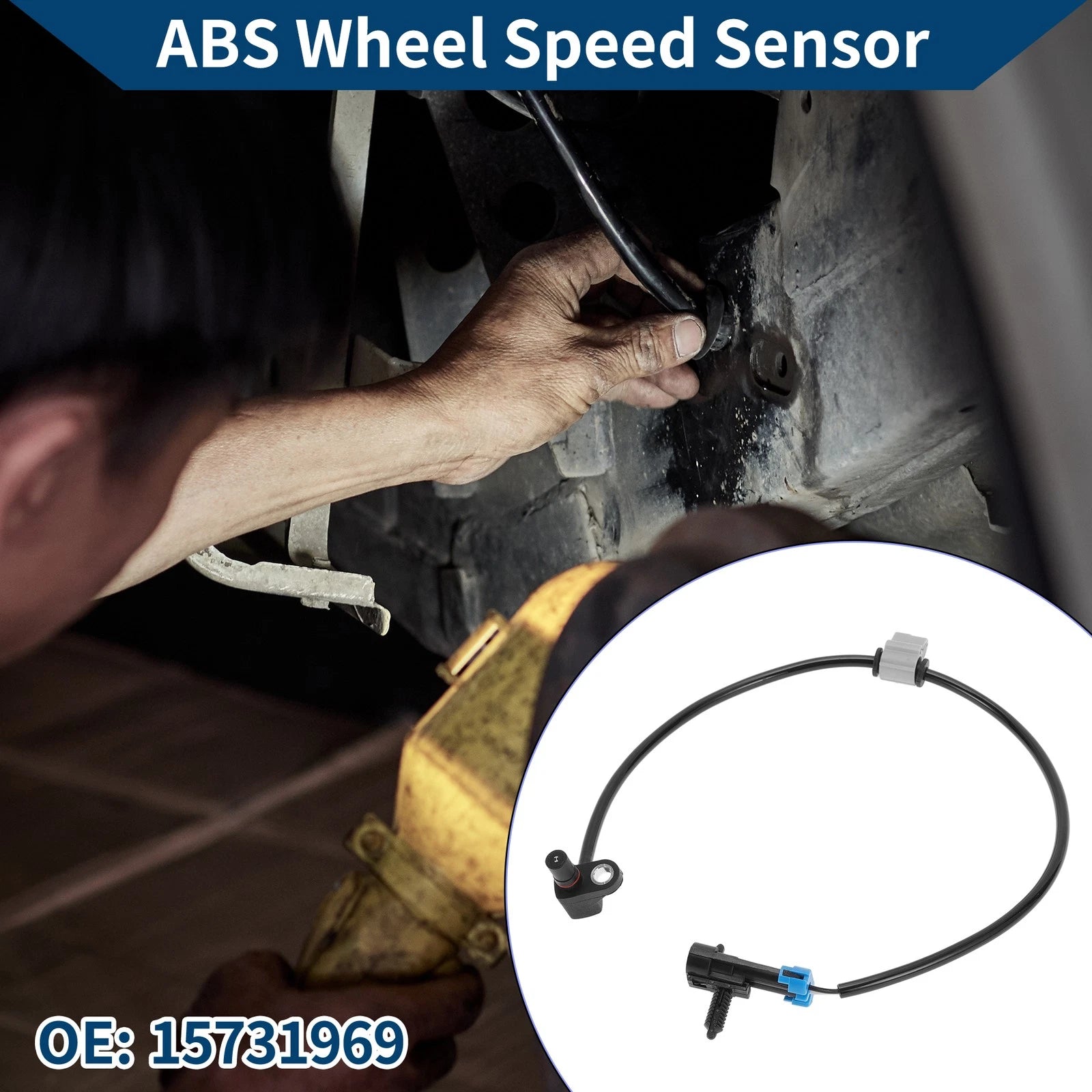 ABS Wheel Speed Sensor Replacement for Chevrolet Blazer RWD Front (2001–2005)