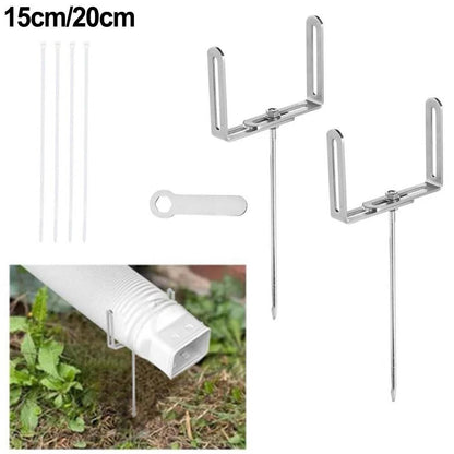 Adjustable Downpipe Bracket for Garden Drainage