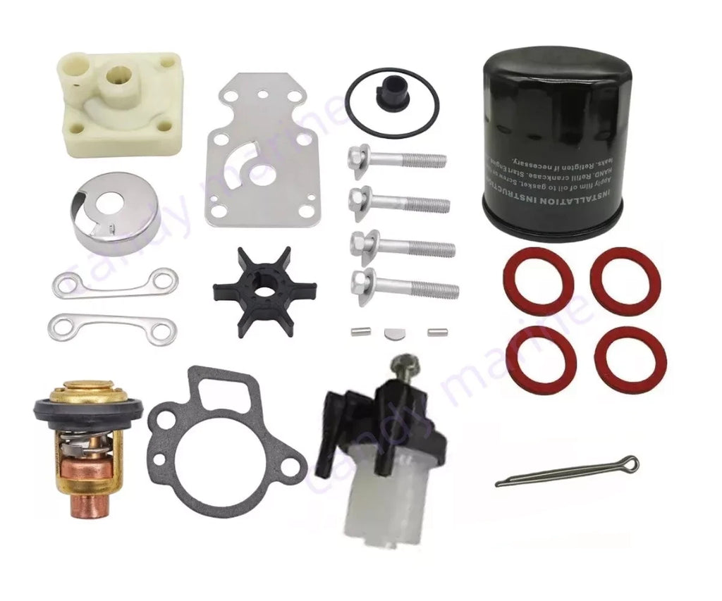 Service Kit for Yamaha Outboard 20HP F20B (4-Stroke) (6AH-W0078-01, 63V-44352-00)