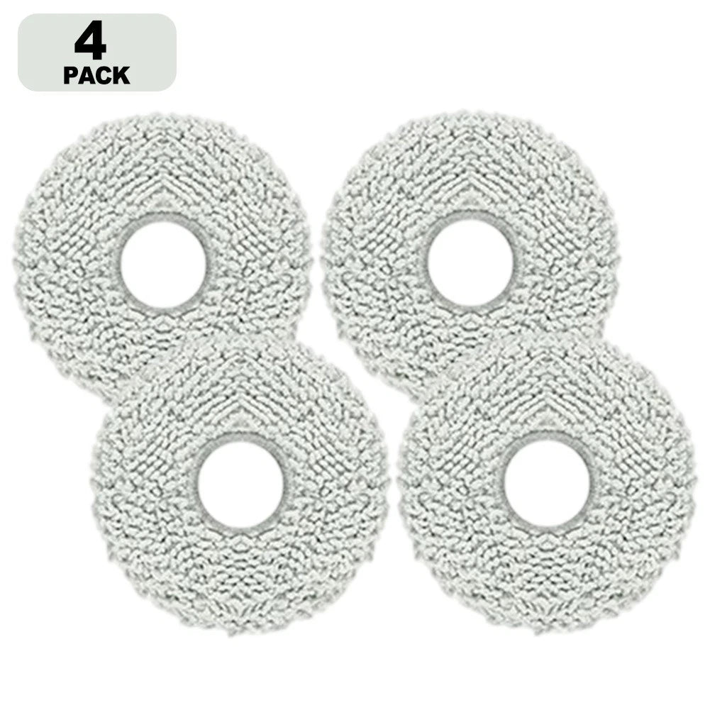 Set of 4 Mop Cloths for Karcher RCV 5 Plus (2019–2023) Microfiber