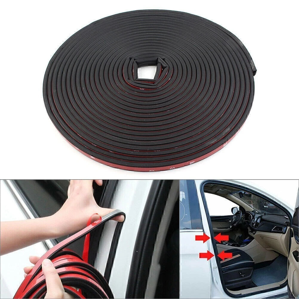 Rubber Door Edge Seal Trim for Universal Vehicles (33FT)
