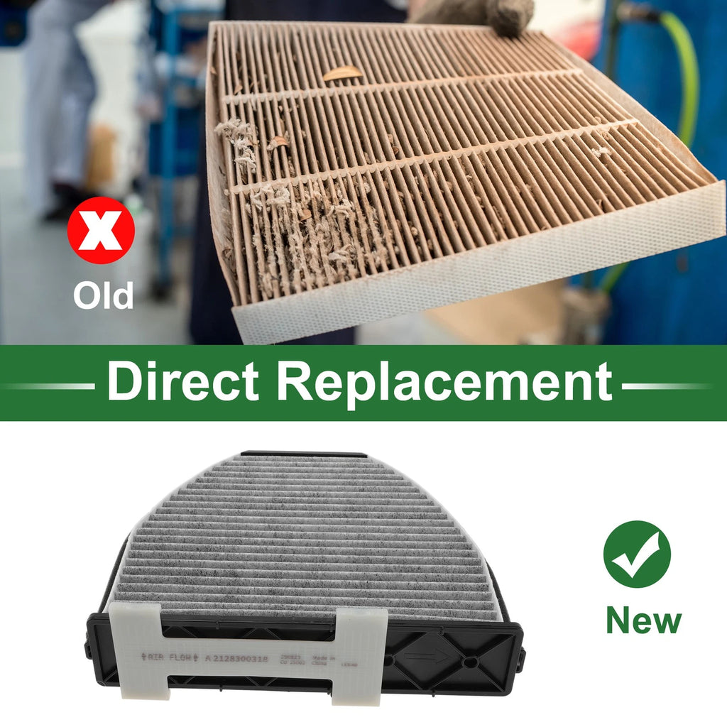 Cabin Air Filter OEM Replacement for Mercedes-Benz AMG GT (C190) (2015–2021)