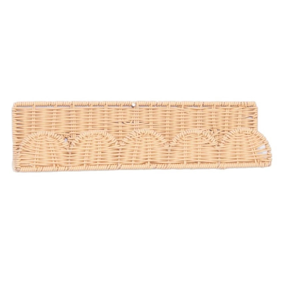 Rattan Woven Wall Basket for Bedroom Living Room Decor