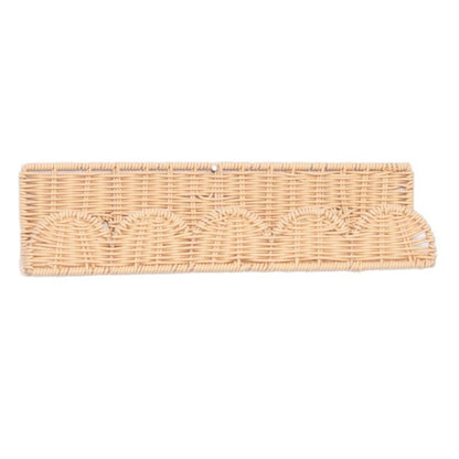 Rattan Woven Wall Basket for Bedroom Living Room Decor