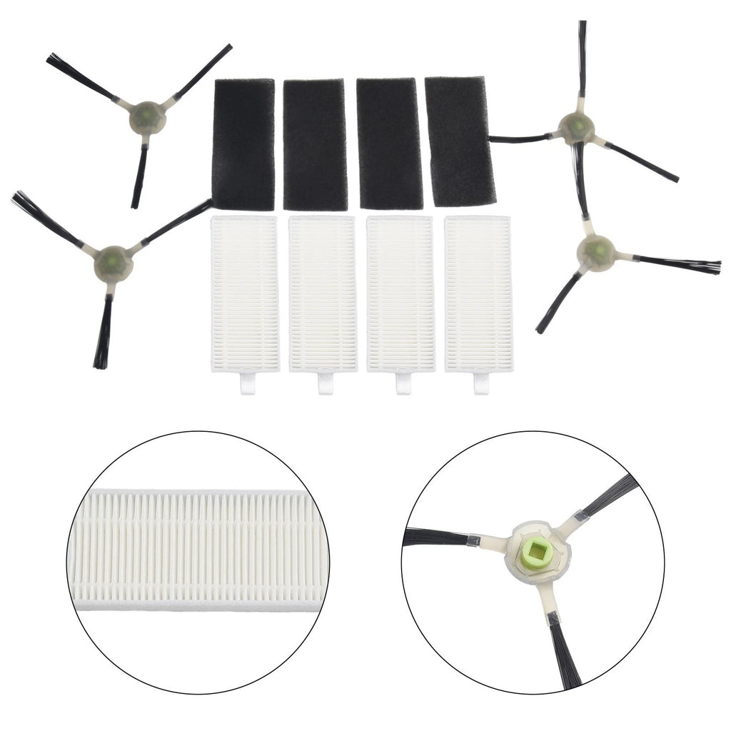 Filter & Side Brush Kits for M200/M201/M501/T700 (Robotic Vacuum)