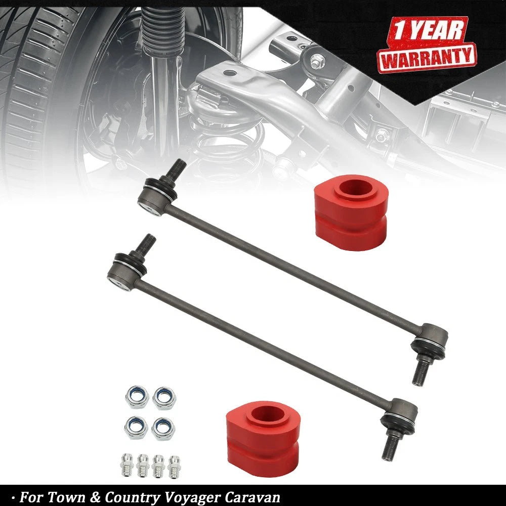 Front Sway Bar End Links & Frame Bushings for Town & Country Voyager (2008–2016)