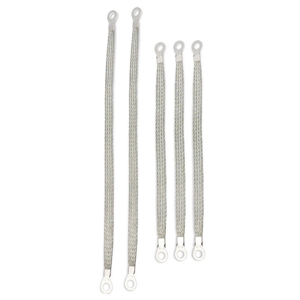 Set of 2 Engine Ground Straps 10" x 1/2" & 13" x 1/2"