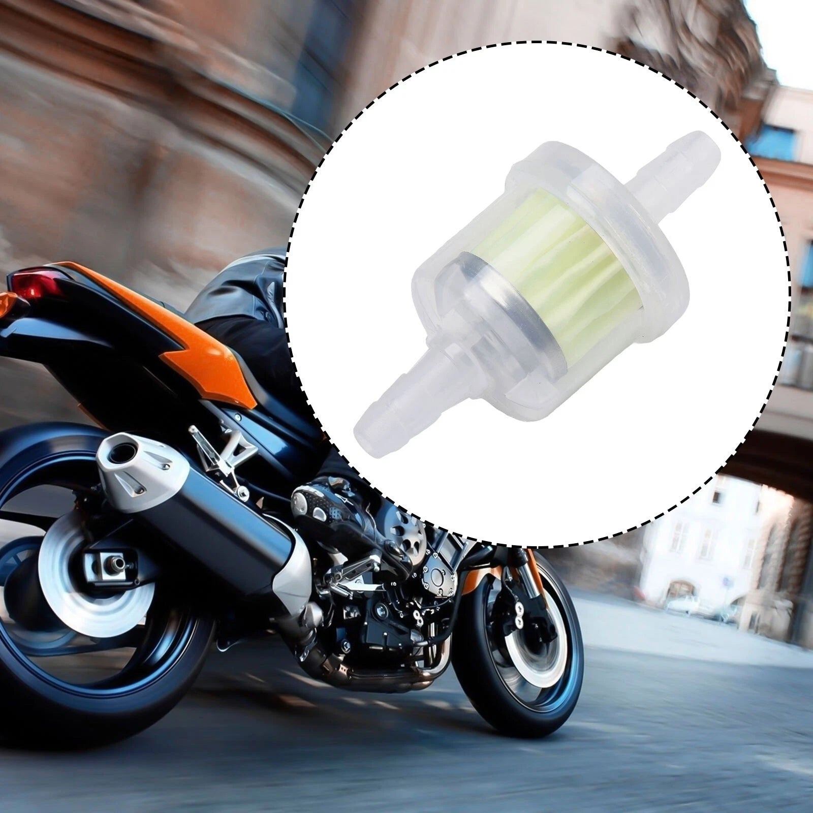 Gasoline Filter for Motorcycle Universal Fitment