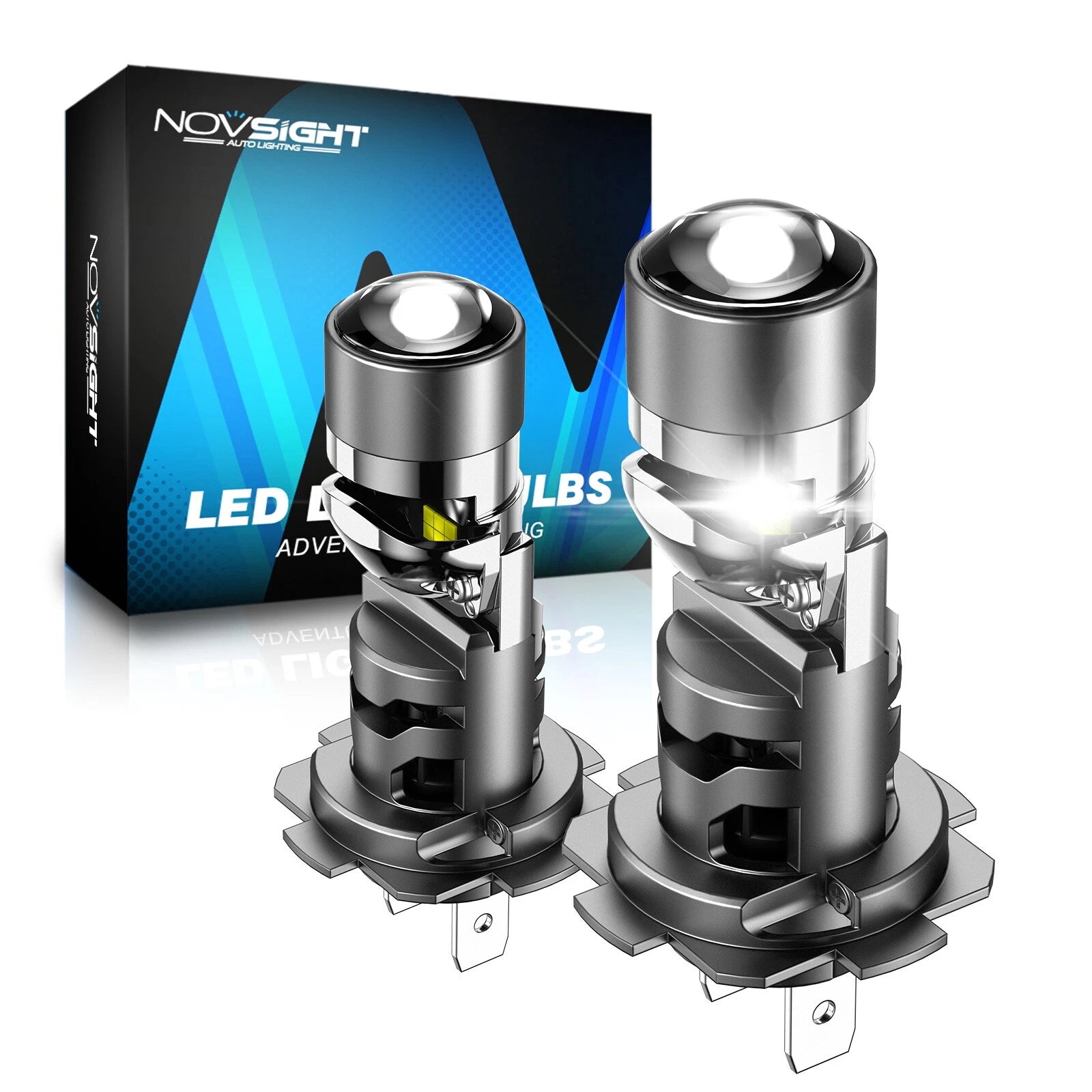 H7 LED Headlight Bulbs Kit for - 33000LM 6500K 2X