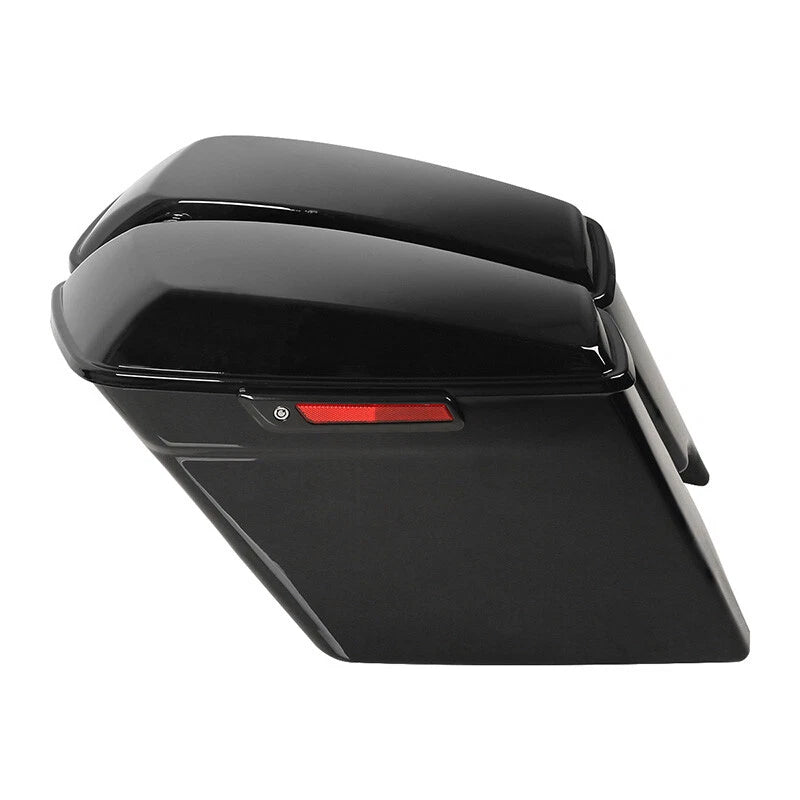5'' Hard Saddlebags Black Conversion Bracket for Harley Softail (1984–2017)