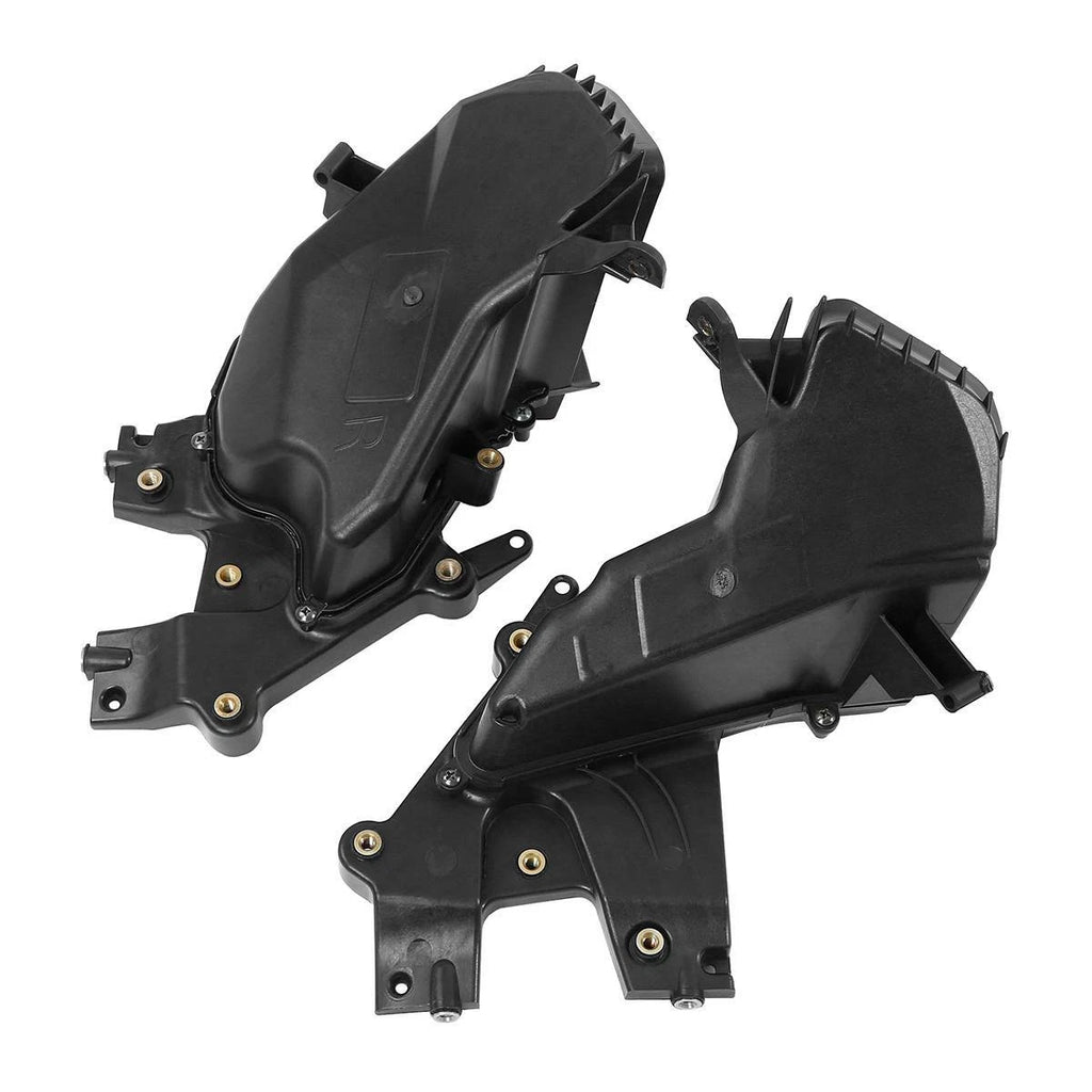 Black Fairing Storage Glove Boxes for Harley Road Glide (2015–2024)