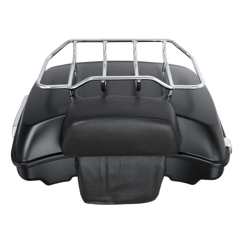 Matte Trunk Backrest Mount Rack for Harley Touring (2009–2013)
