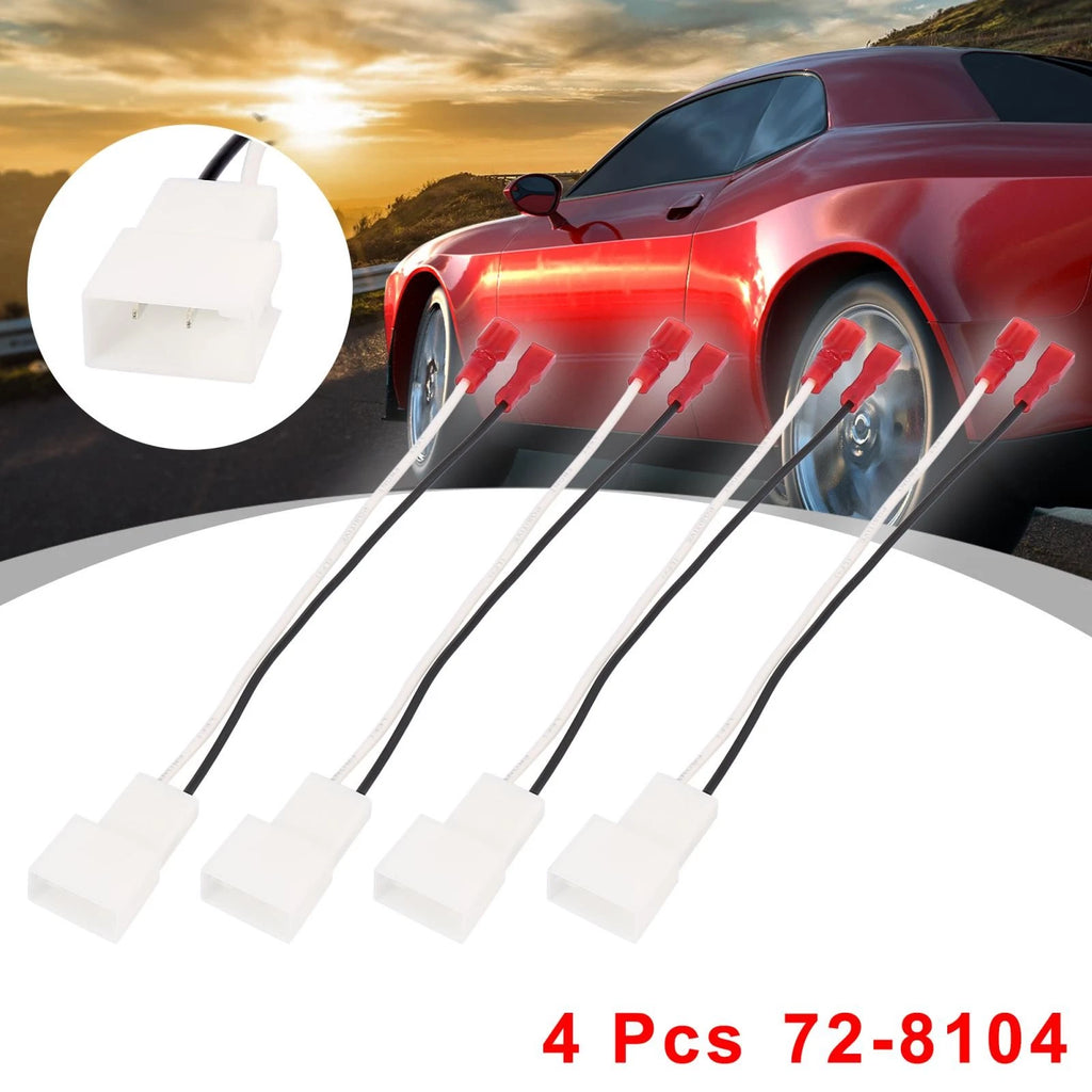 Car Speaker Connector Harness Adapter Set for Toyota Corolla (1993–2008)