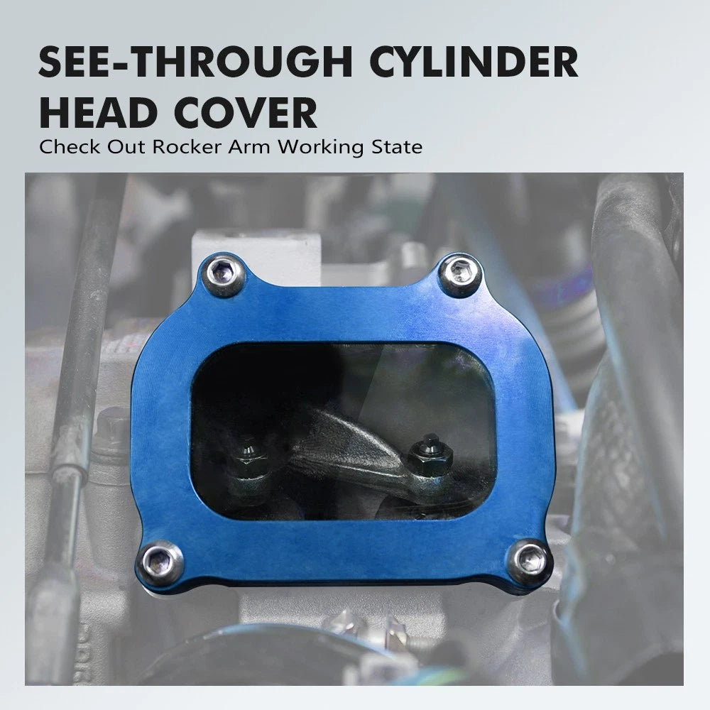 Transparent Cylinder Head Side Cover for Yamaha Viking 700 (2015–2023)