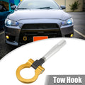 Tow Hook Screw on Round Ring Gold Tone for Mitsubishi Lancer EVO X (2008–2015)