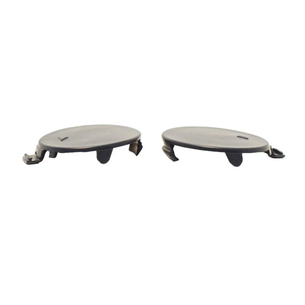 Pair Rear Towing Hook Covers for BMW X5 E70 (2008–2013) Black