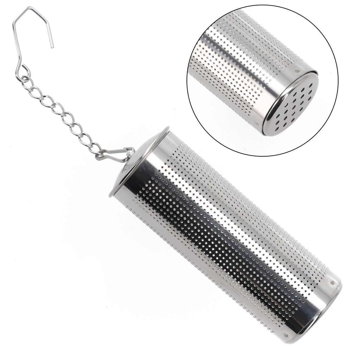 Mesh Strainer Tea Ball for Spice Herbal Teas (65mm)