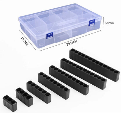 Black Plastic Screwdriver Head for Easy Access and Storage