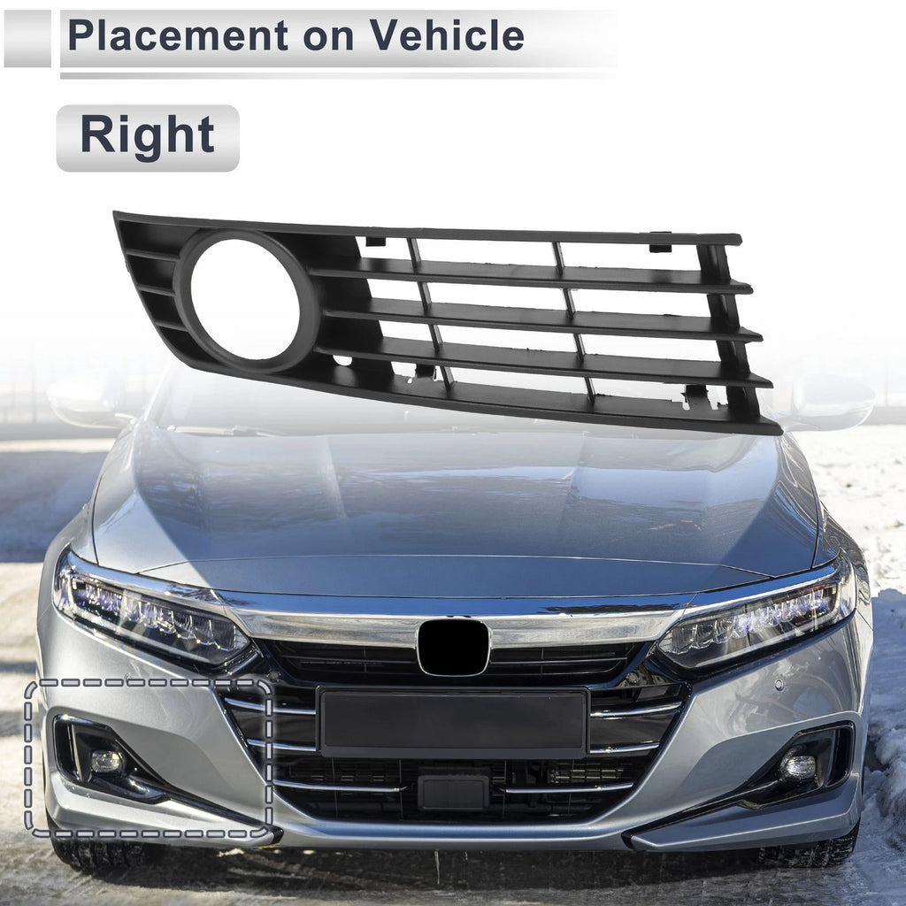Front Right Fog Light Grill Replacement for Audi A4 Quattro (2002–2005)