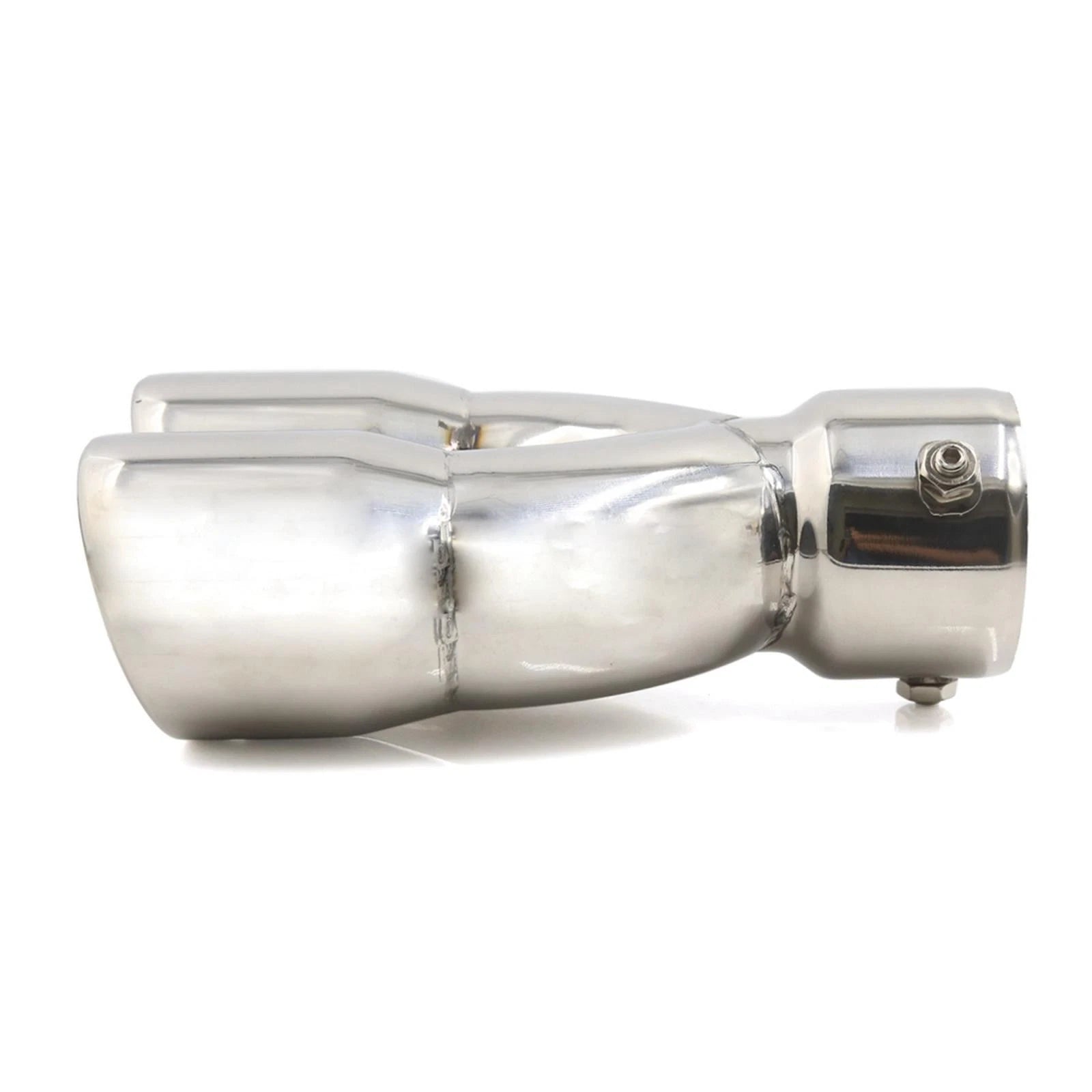75mm Inlet Exhaust Pipe for Car (Dual Twin End Tips)