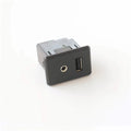 USB AUX Interface Panel Socket For 15-16 Nissan Altima Sentra Versa 28023-9KF1A
