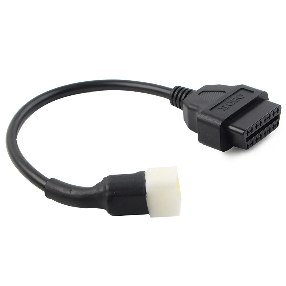 For BENELLI Motorcycle OBD2 Diagnostic Cable Adapter 6 to 16 pin For Delphi