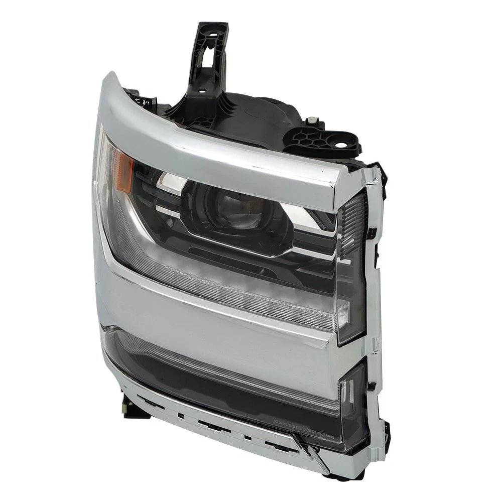 Full LED Headlight for Chevy Silverado 1500 (2016–2018) Chrome RH Side