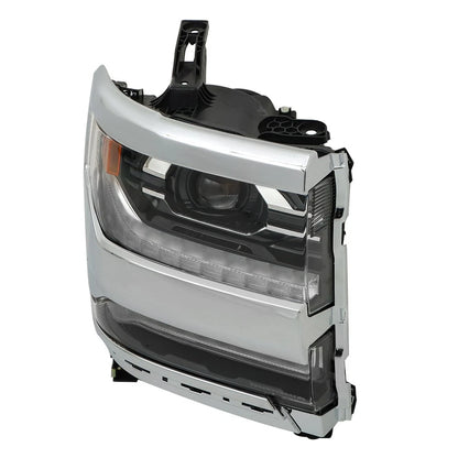 Full LED Headlight for Chevy Silverado 1500 (2016–2018) Chrome RH Side