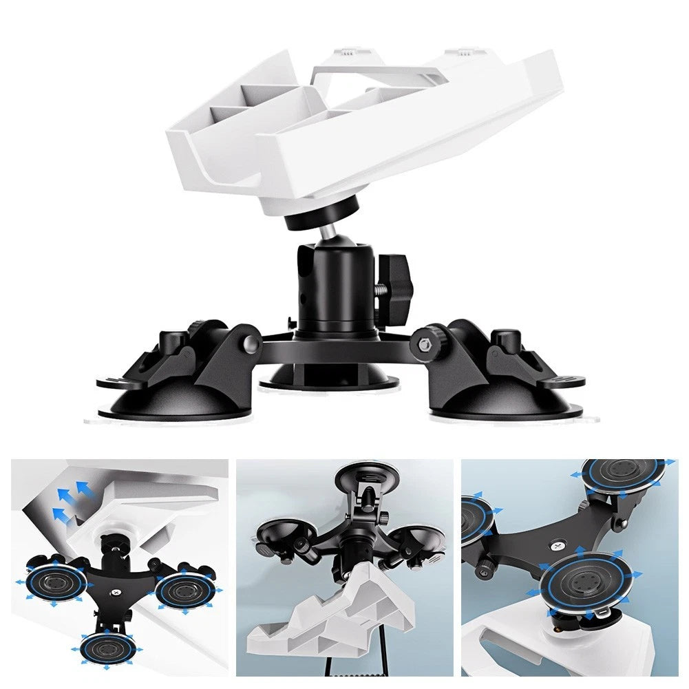 Suction Cup Roof Mount for Universal Use (Tool-free Installation)